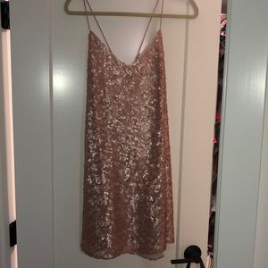 Pink Sparkle Urban Outfitters Dress